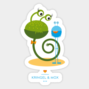 Illustration Nursery Little Monster - Kringle and Mox Sticker